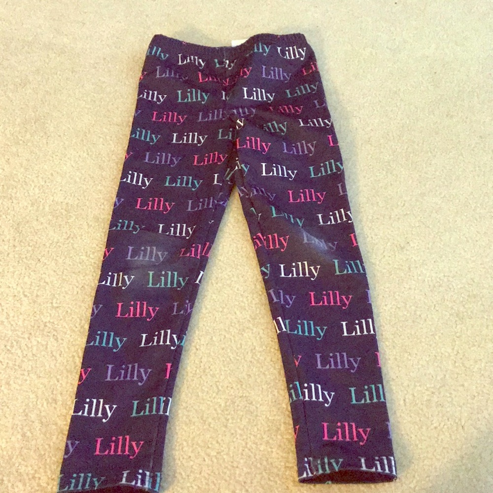Personalized “Lilly” leggings 💜💜💜